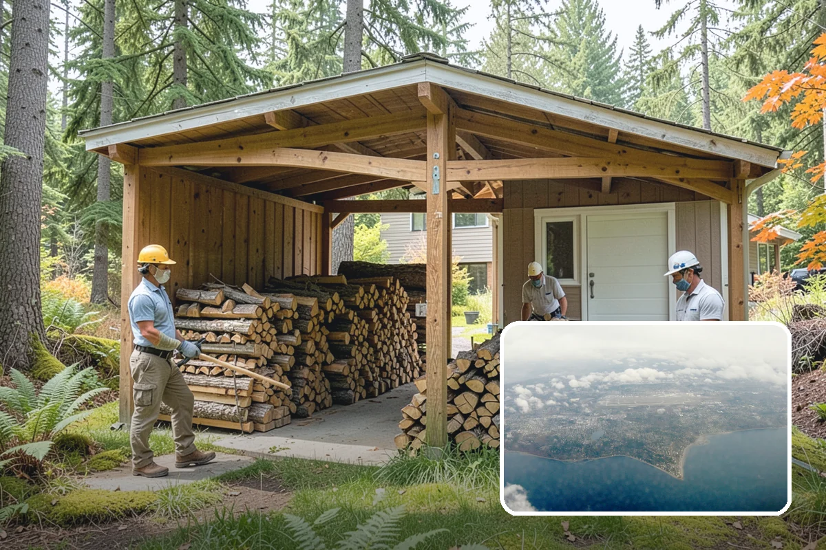 Premium Campfire Bundles in Burien, King County, WA - Convenient, ready-to-burn bundles that light easily