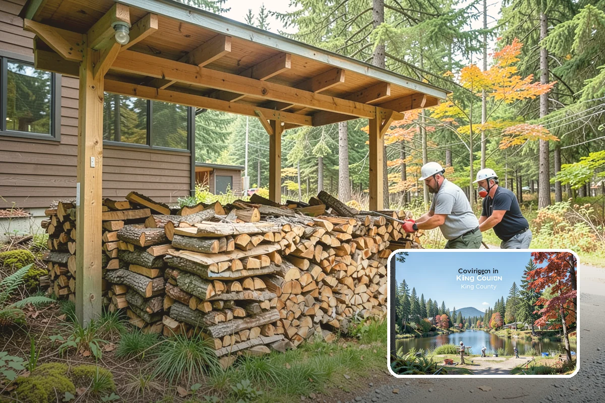 Premium Campfire Bundles in Covington, King County, WA - Convenient, ready-to-burn bundles that light easily