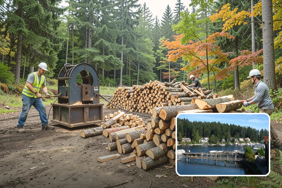 Premium Campfire Bundles in Gig Harbor, Pierce County, WA - Convenient, ready-to-burn bundles that light easily