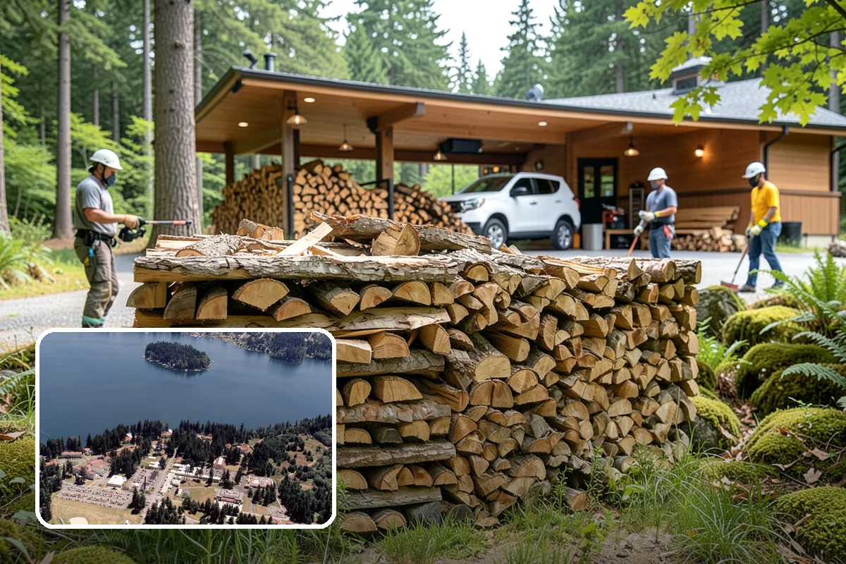 Premium Campfire Bundles in Lakewood, Pierce County, WA - Convenient, ready-to-burn bundles that light easily