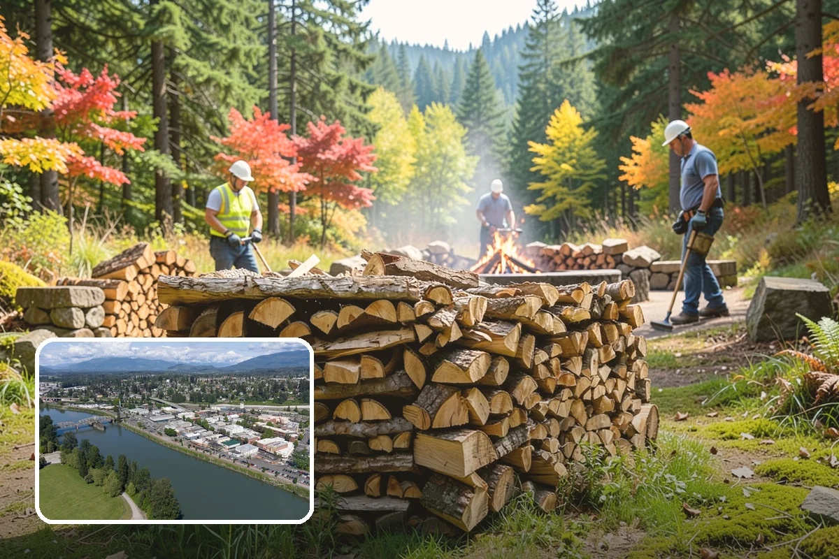 Premium Campfire Bundles in Mount Vernon, WA - Convenient, ready-to-burn bundles that light easily