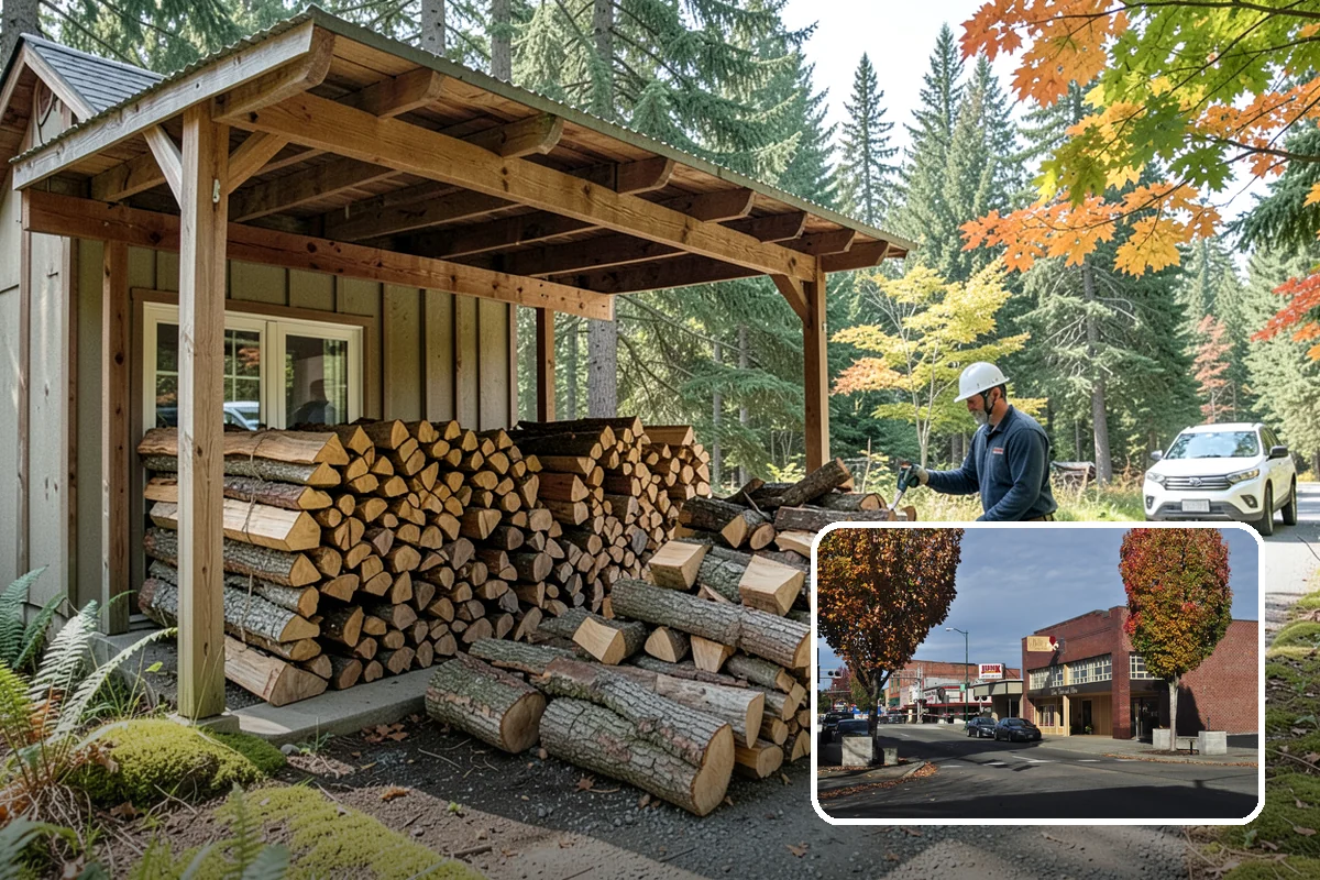 Premium Campfire Bundles in Puyallup, Pierce County, WA - Convenient, ready-to-burn bundles that light easily