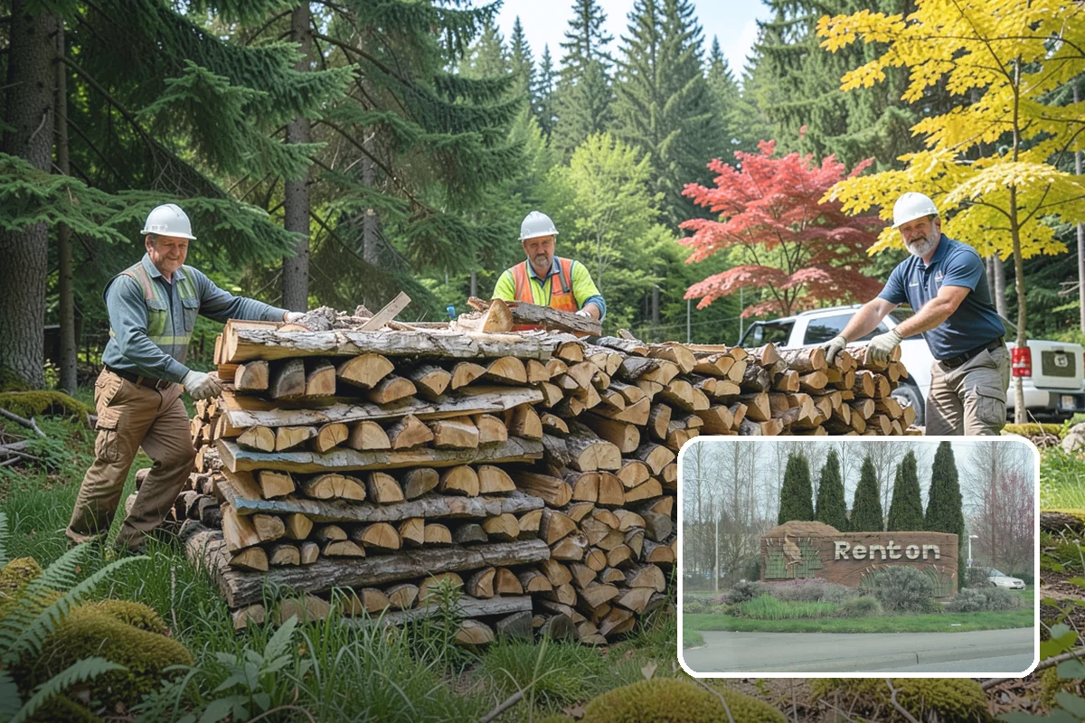 Premium Campfire Bundles in Renton, King County, WA - Convenient, ready-to-burn bundles that light easily