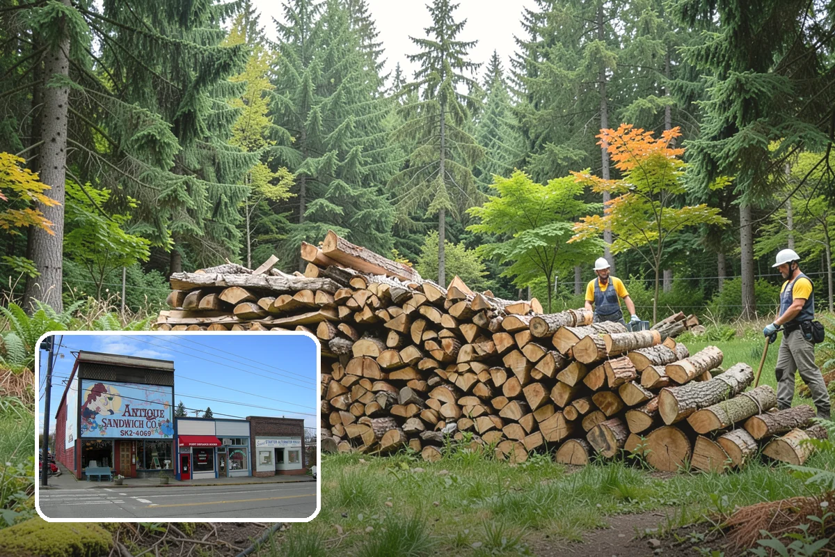 Premium Campfire Bundles in Ruston, Pierce County, WA - Convenient, ready-to-burn bundles that light easily