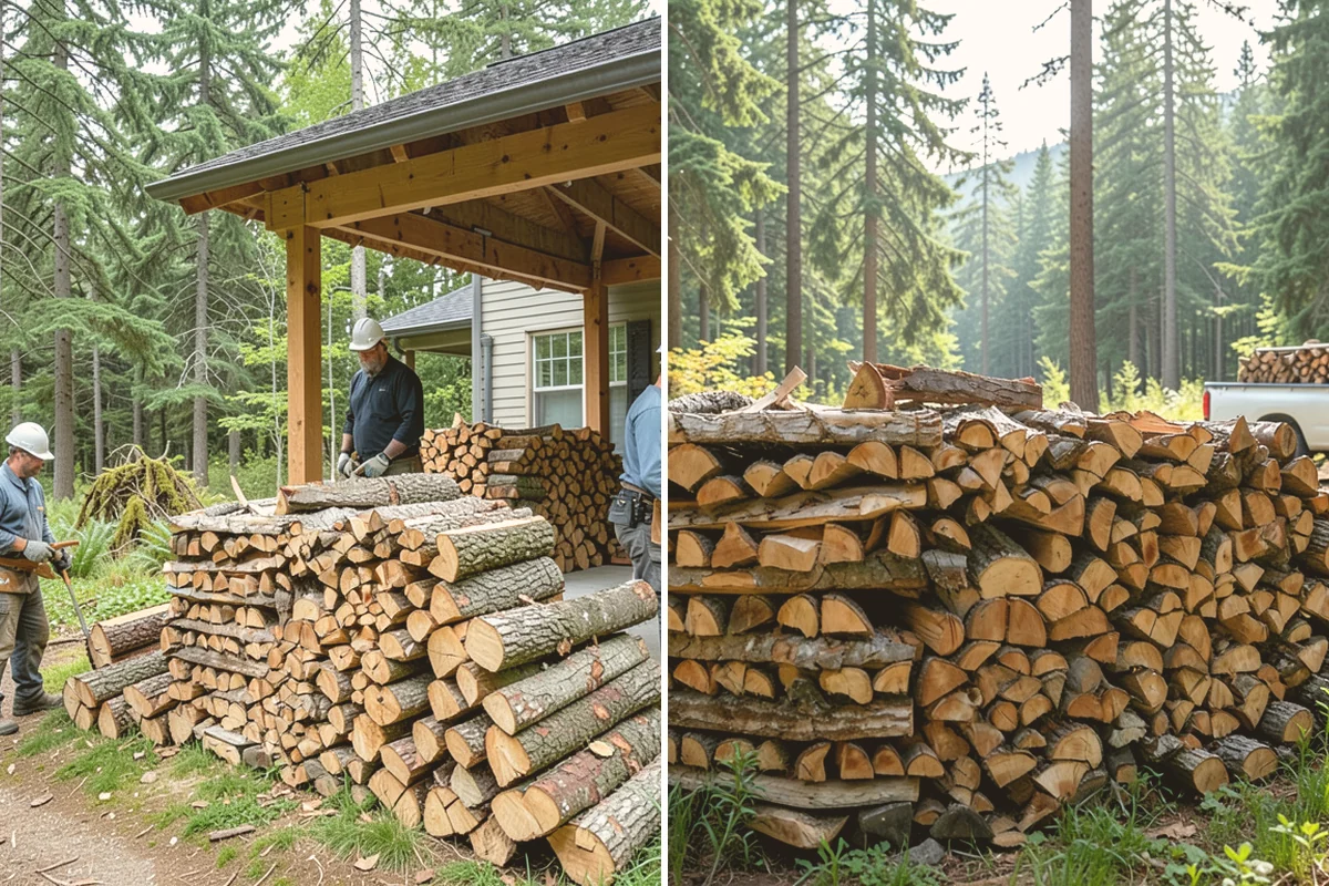 Premium Campfire Bundles in Sammamish, King County, WA - Choose how many bundles you need for your plans