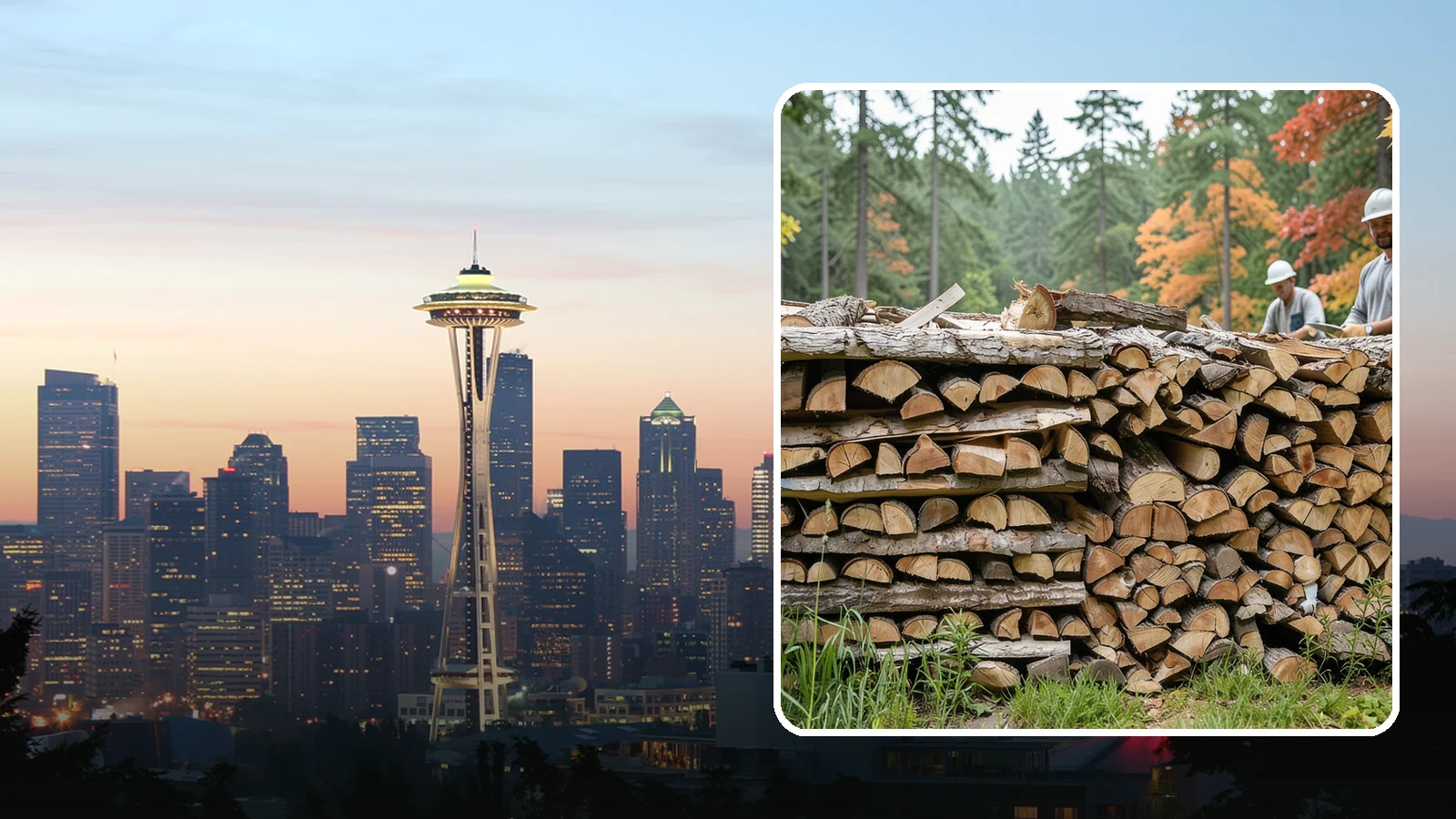 Premium Campfire Bundles in Seattle, King County, WA - Our Premium Campfire Bundles are clean, ready-to-burn wrapped bundles sized for quick, reliable fires wherever you gather.