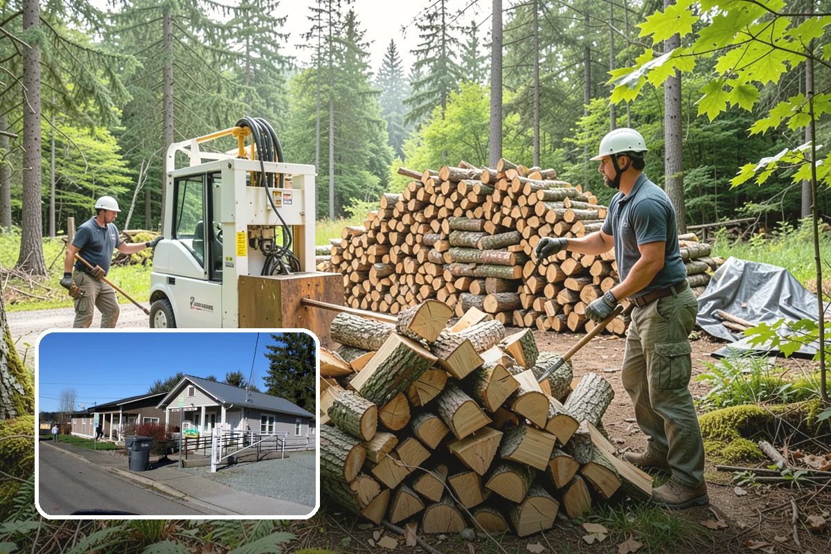 Premium Campfire Bundles in South Prairie, Pierce County, WA - Convenient, ready-to-burn bundles that light easily