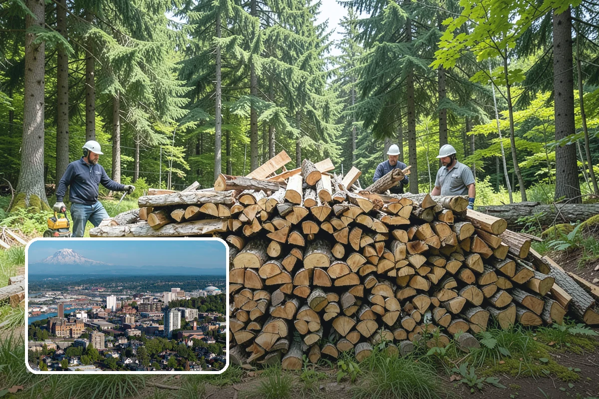 Premium Campfire Bundles in Tacoma, Pierce County, WA - Convenient, ready-to-burn bundles that light easily