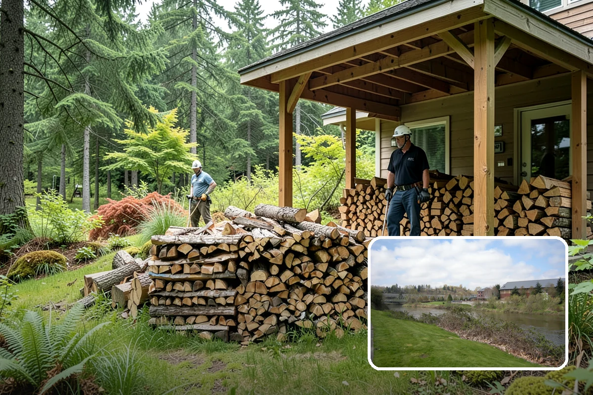 Premium Campfire Bundles in Tukwila, King County, WA - Convenient, ready-to-burn bundles that light easily
