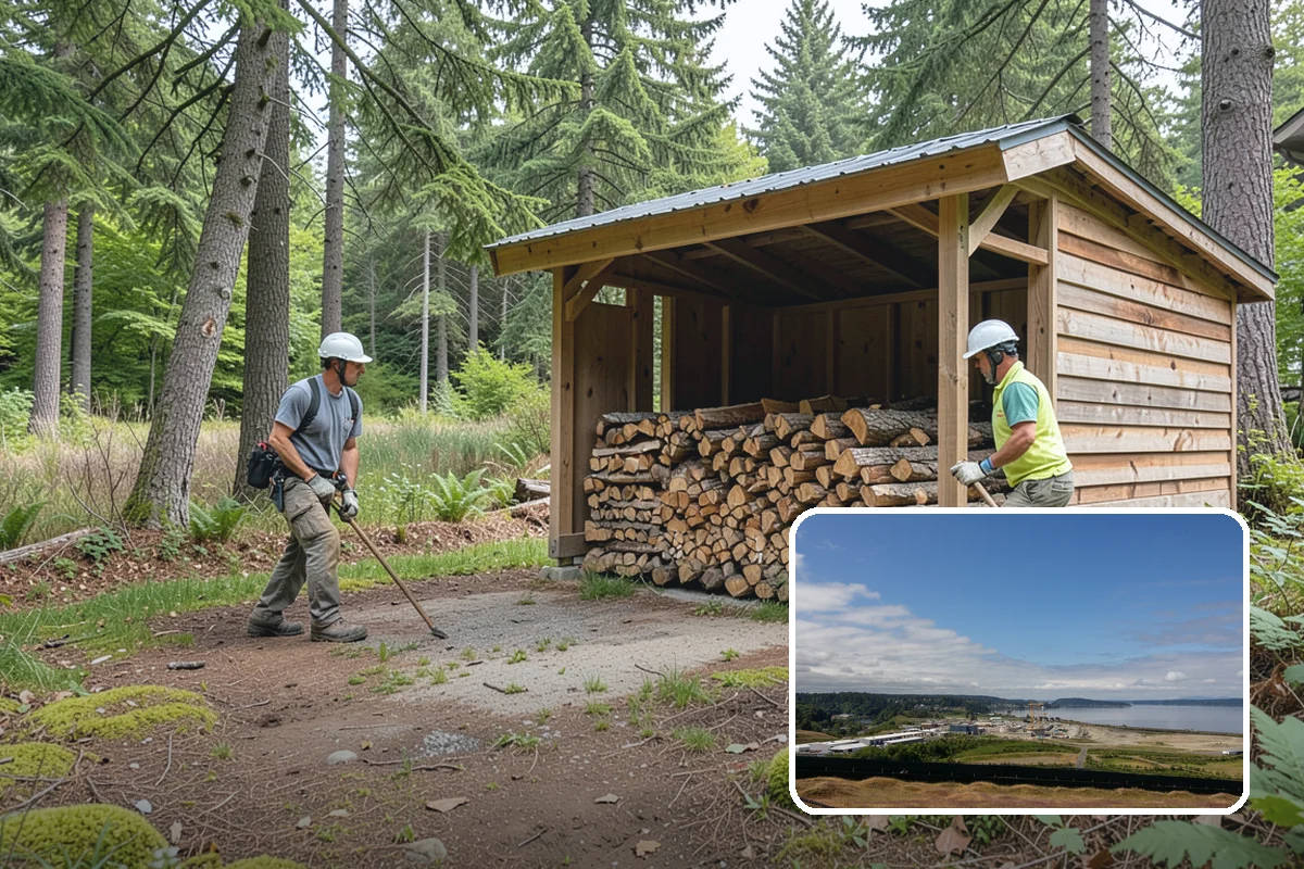 Premium Campfire Bundles in University Place, Pierce County, WA - Convenient, ready-to-burn bundles that light easily