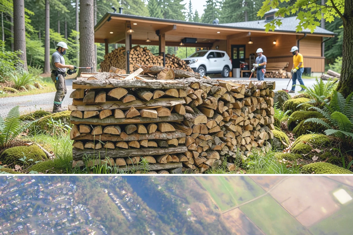 Premium Cooking Wood in Algona, King County, WA - Best stocked in late spring ahead of the busy summer grilling season.