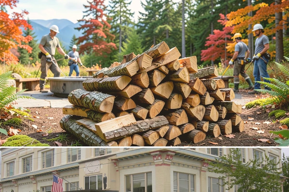 Premium Cooking Wood in Anacortes, Skagit County, WA - Best stocked in late spring ahead of the busy summer grilling season.