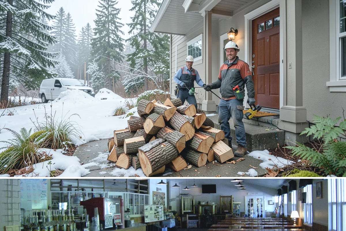 Premium Cooking Wood in Black Diamond, King County, WA - Best stocked in late spring ahead of the busy summer grilling season.