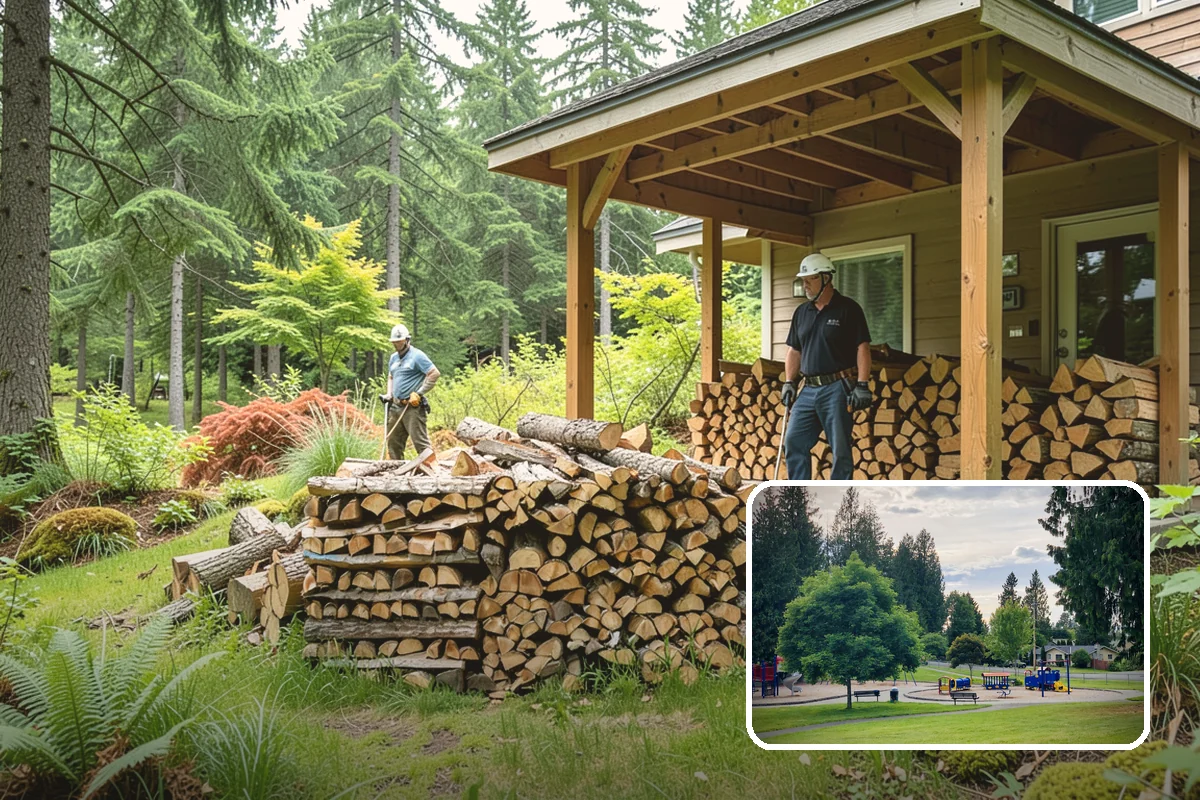 Premium Cooking Wood in Bonney Lake, Pierce County, WA - Clean, even burn for versatile outdoor cooking