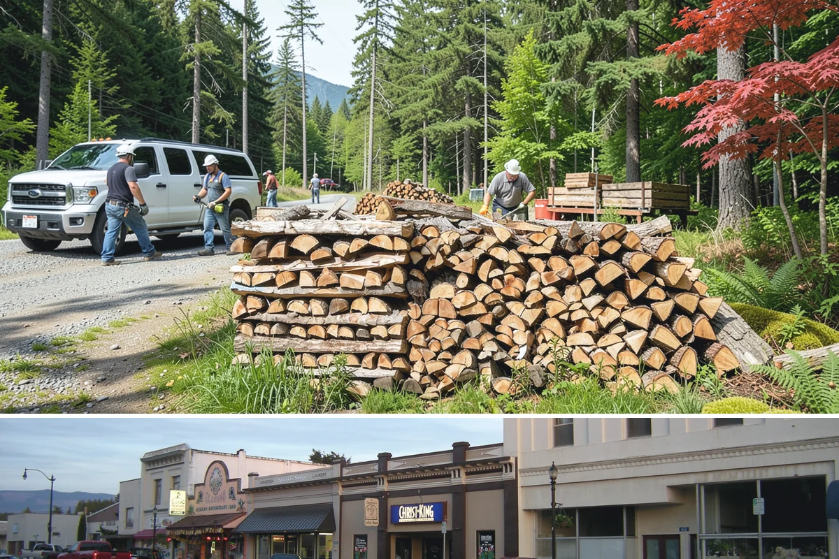 Premium Cooking Wood in Burlington, Skagit County, WA - Best stocked in late spring ahead of the busy summer grilling season.