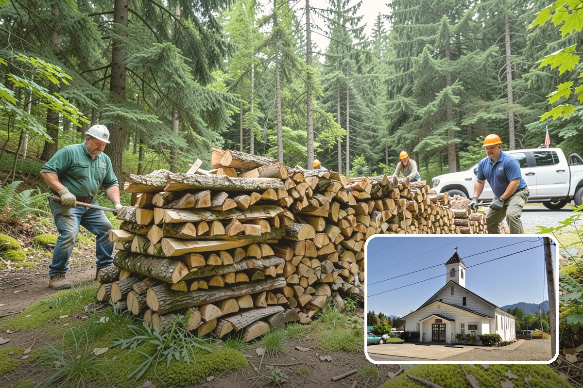 Premium Cooking Wood in Concrete, Skagit County, WA - Clean, even burn for versatile outdoor cooking