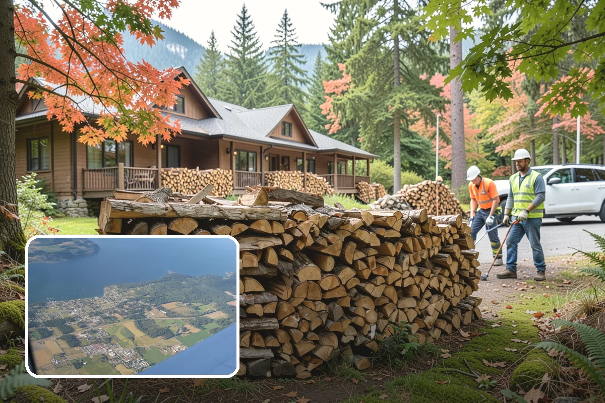 Premium Cooking Wood in Coupeville, Island County, WA - Clean, even burn for versatile outdoor cooking