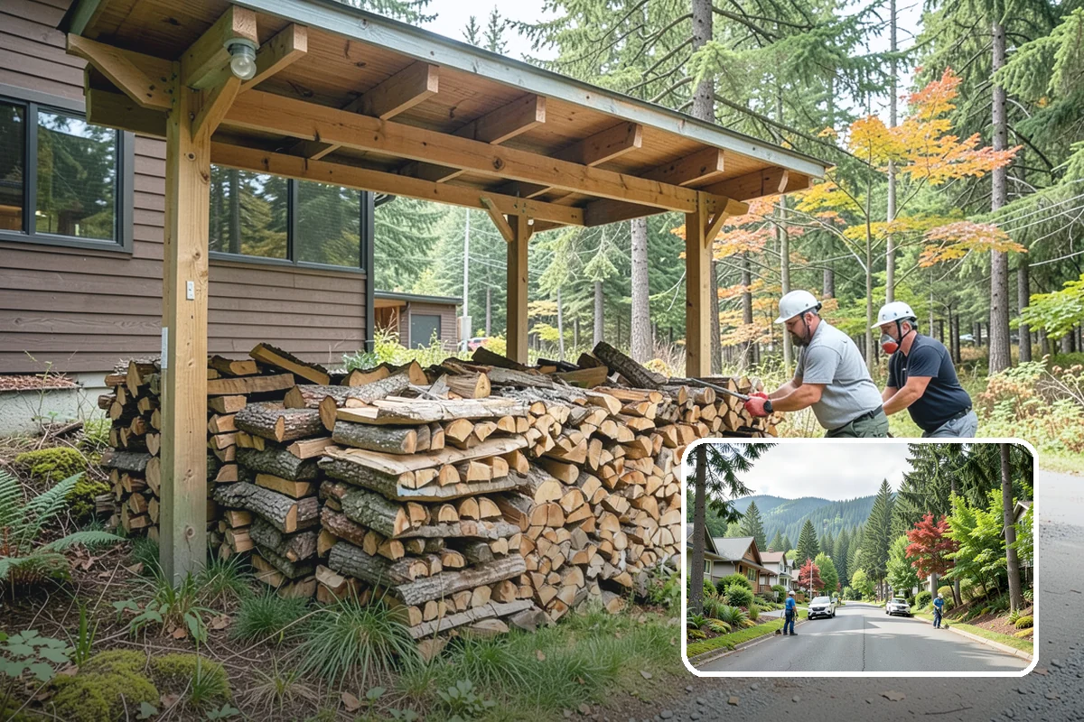 Premium Cooking Wood in Darrington, WA - Clean, even burn for versatile outdoor cooking