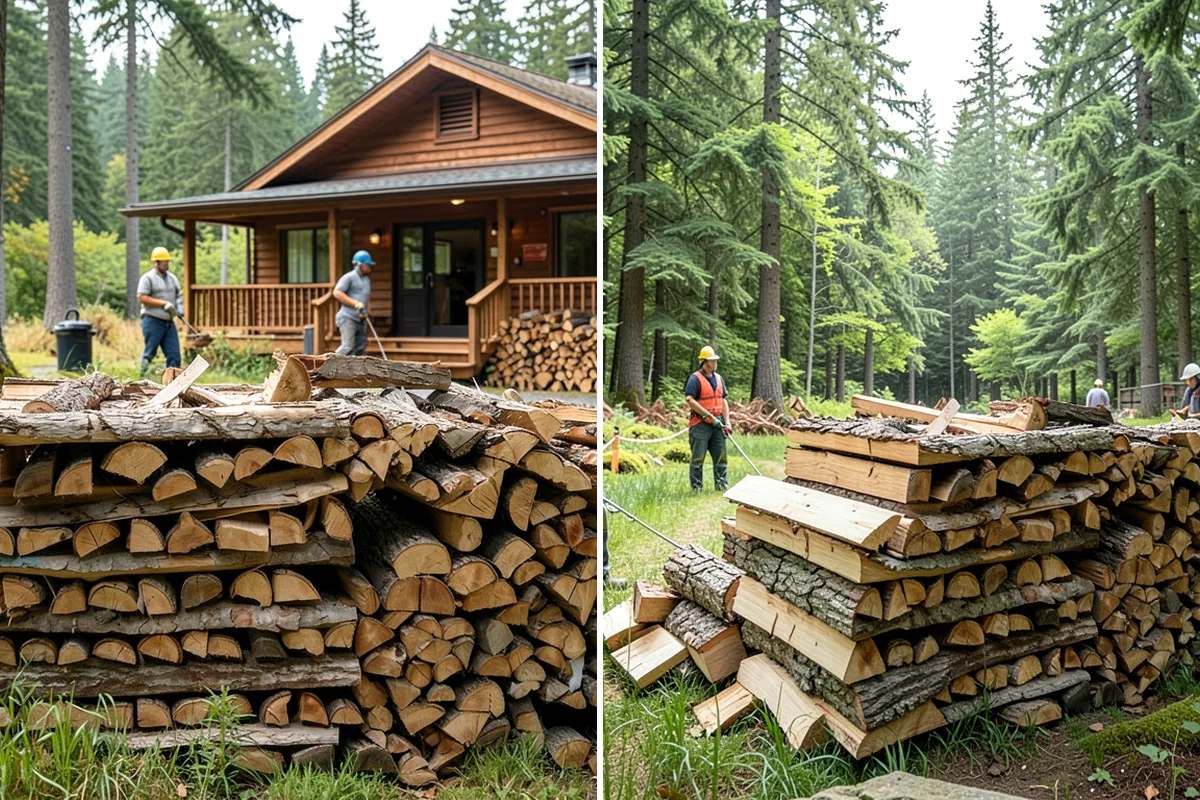 Premium Cooking Wood in DuPont, Pierce County, WA - Tell us how you cook and how much wood you need