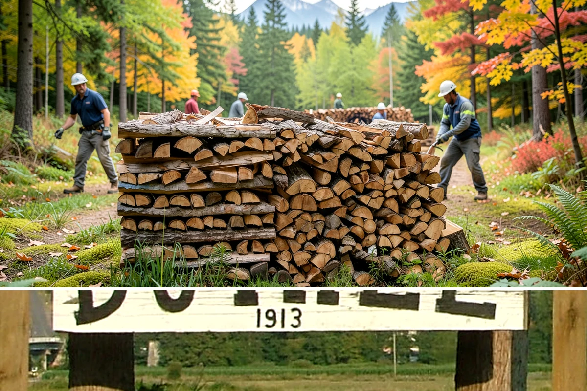 Premium Cooking Wood in Duvall, King County, WA - Best stocked in late spring ahead of the busy summer grilling season.