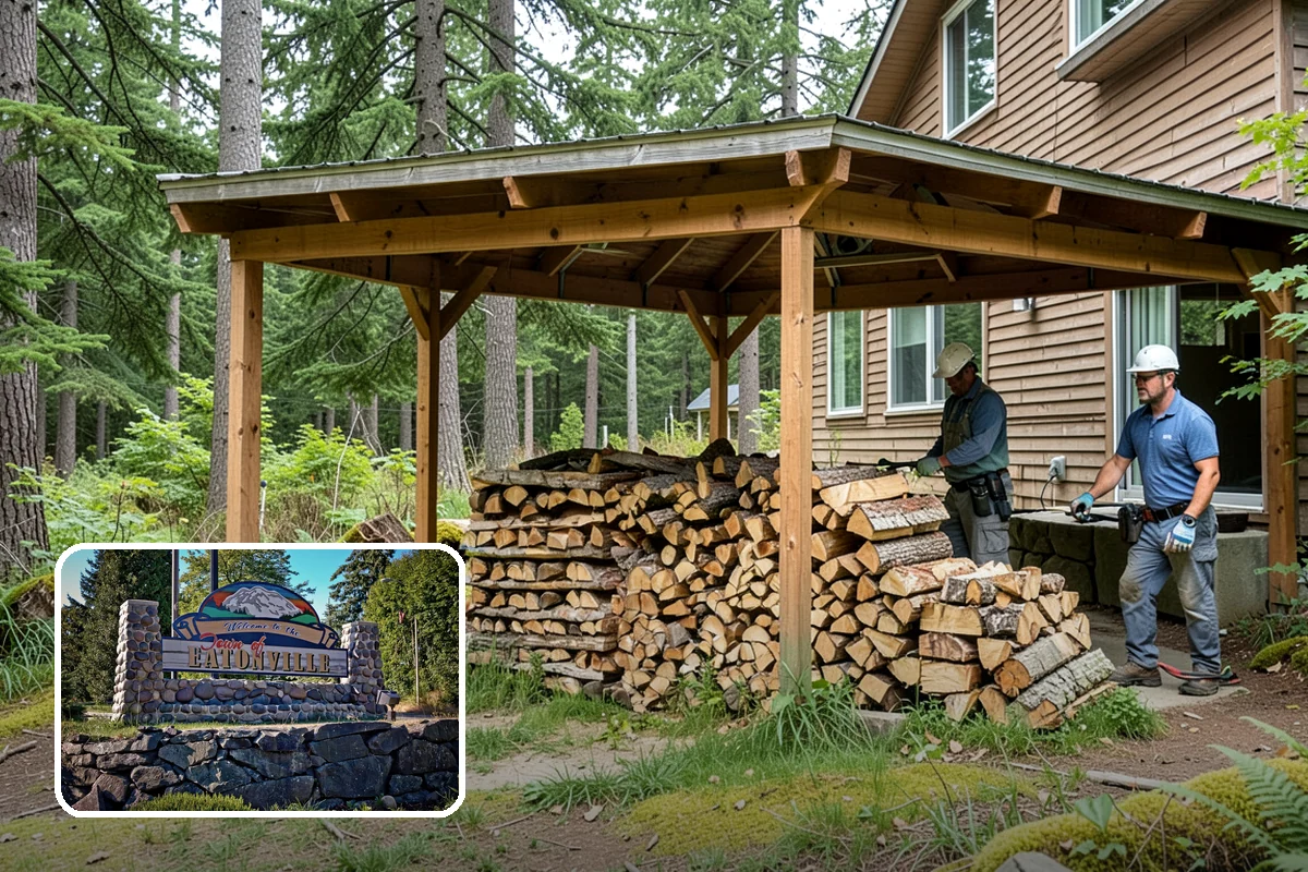 Premium Cooking Wood in Eatonville, Pierce County, WA - Clean, even burn for versatile outdoor cooking
