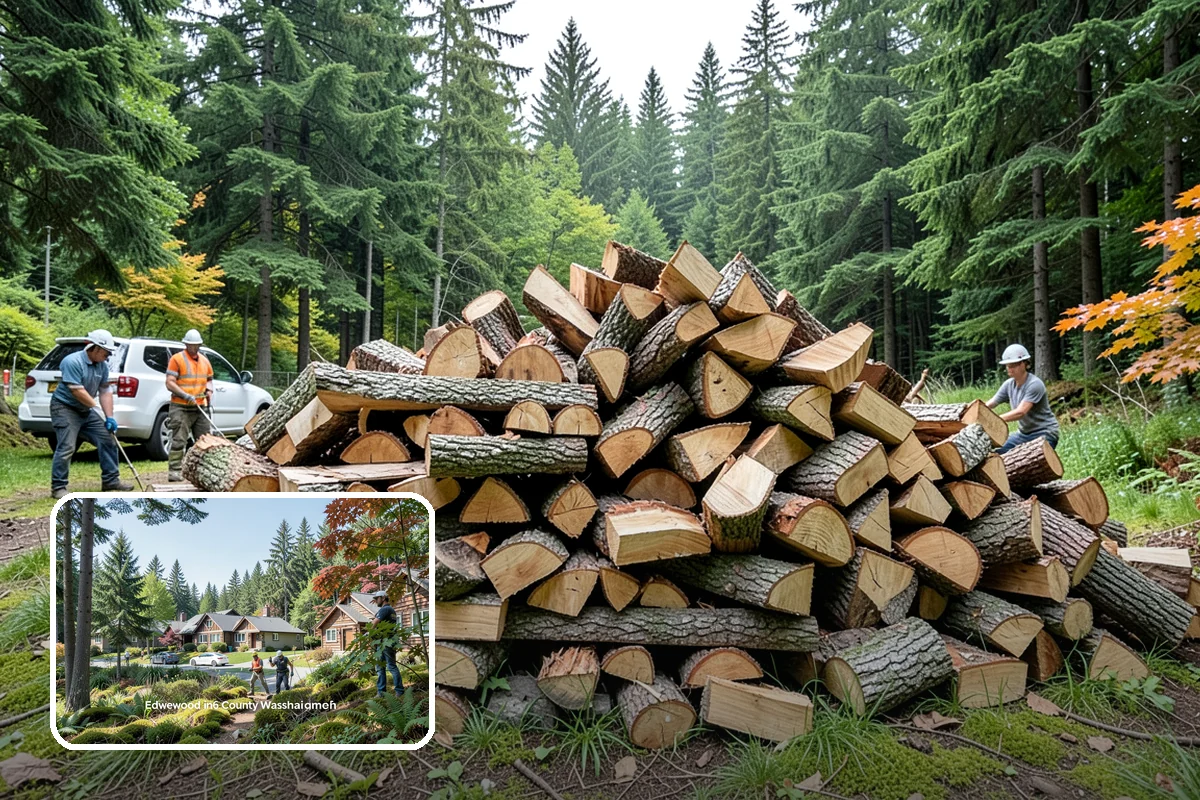 Premium Cooking Wood in Edgewood, Pierce County, WA - Clean, even burn for versatile outdoor cooking