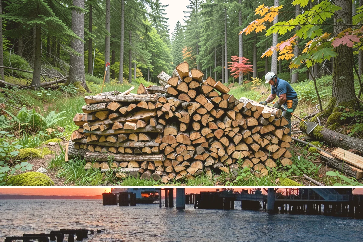 Premium Cooking Wood in Edmonds, Snohomish County, WA - Best stocked in late spring ahead of the busy summer grilling season.