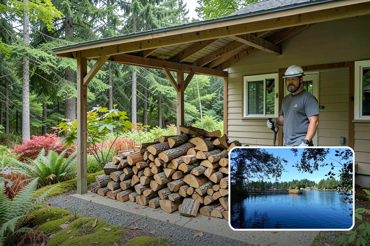 Premium Cooking Wood in Federal Way, King County, WA - Clean, even burn for versatile outdoor cooking