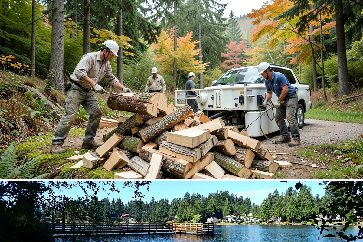 Premium Cooking Wood in Federal Way, King County, WA - Best stocked in late spring ahead of the busy summer grilling season.