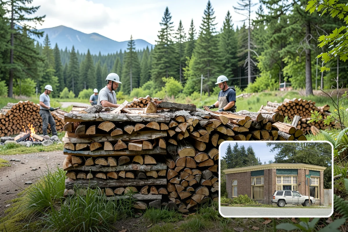 Premium Cooking Wood in Hamilton, Skagit County, WA - Clean, even burn for versatile outdoor cooking