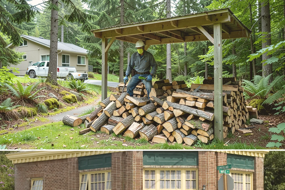 Premium Cooking Wood in Hamilton, Skagit County, WA - Best stocked in late spring ahead of the busy summer grilling season.