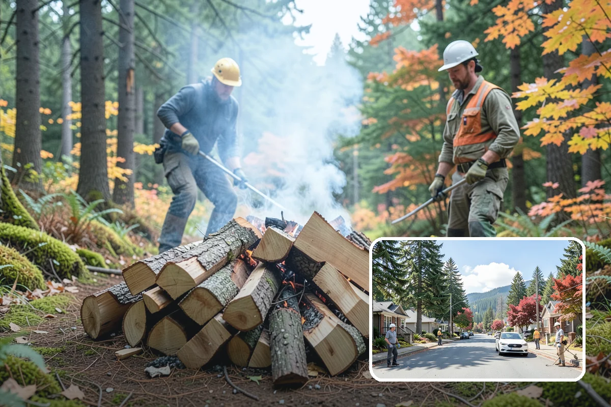 Premium Cooking Wood in Hunts Point, King County, WA - Clean, even burn for versatile outdoor cooking