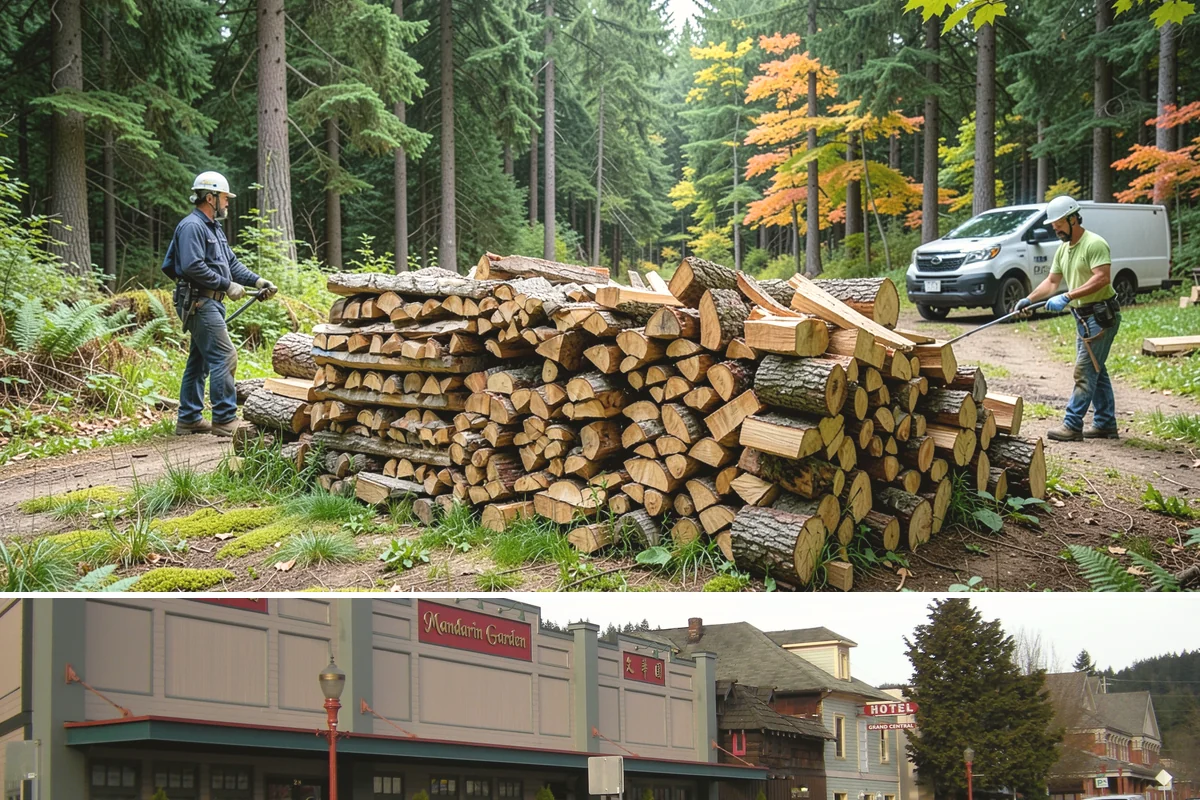 Premium Cooking Wood in Issaquah, King County, WA - Best stocked in late spring ahead of the busy summer grilling season.