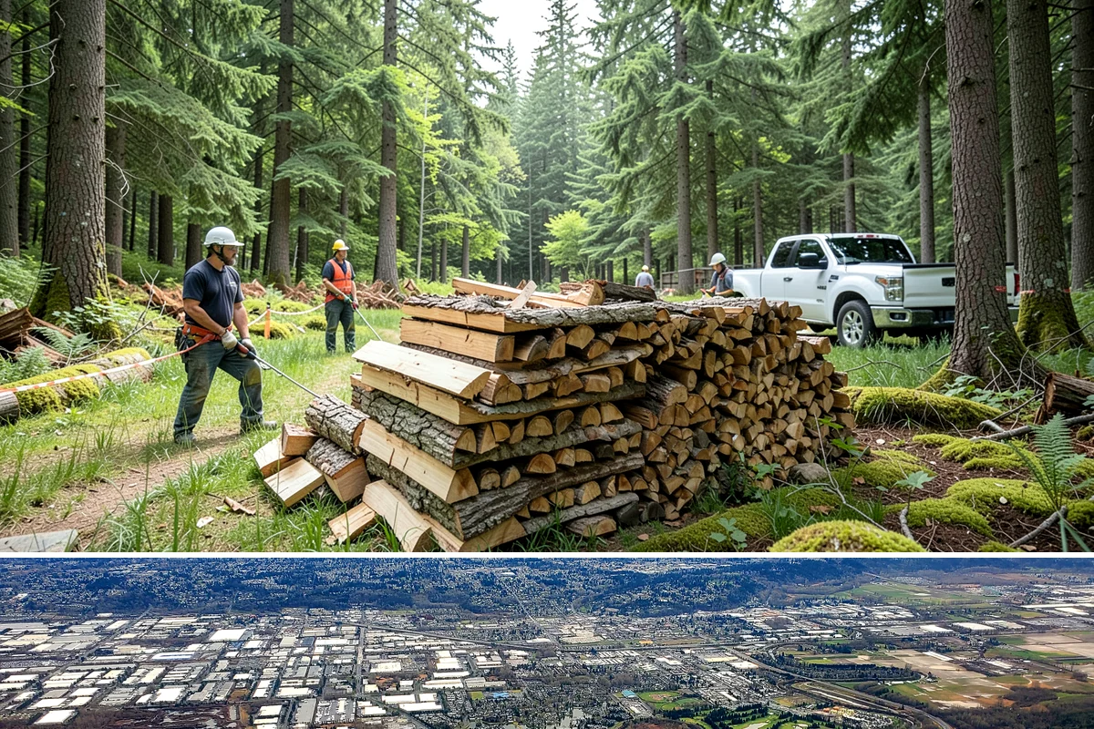 Premium Cooking Wood in Kent, King County, WA - Best stocked in late spring ahead of the busy summer grilling season.