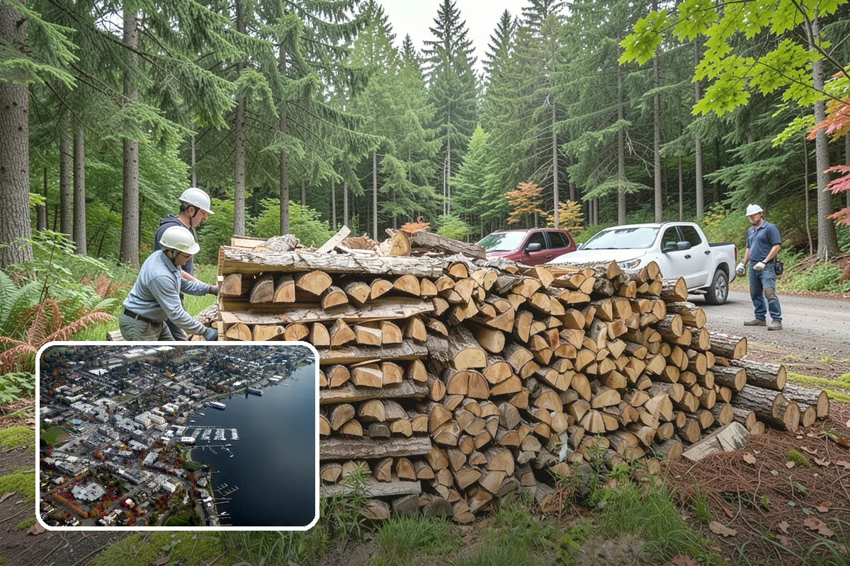Premium Cooking Wood in Kirkland, King County, WA - Clean, even burn for versatile outdoor cooking
