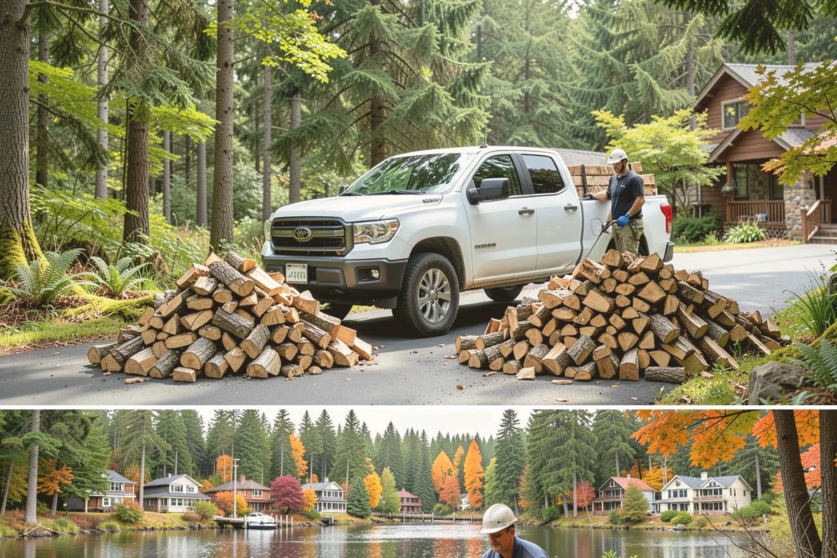 Premium Cooking Wood in La Conner, Skagit County, WA - Best stocked in late spring ahead of the busy summer grilling season.