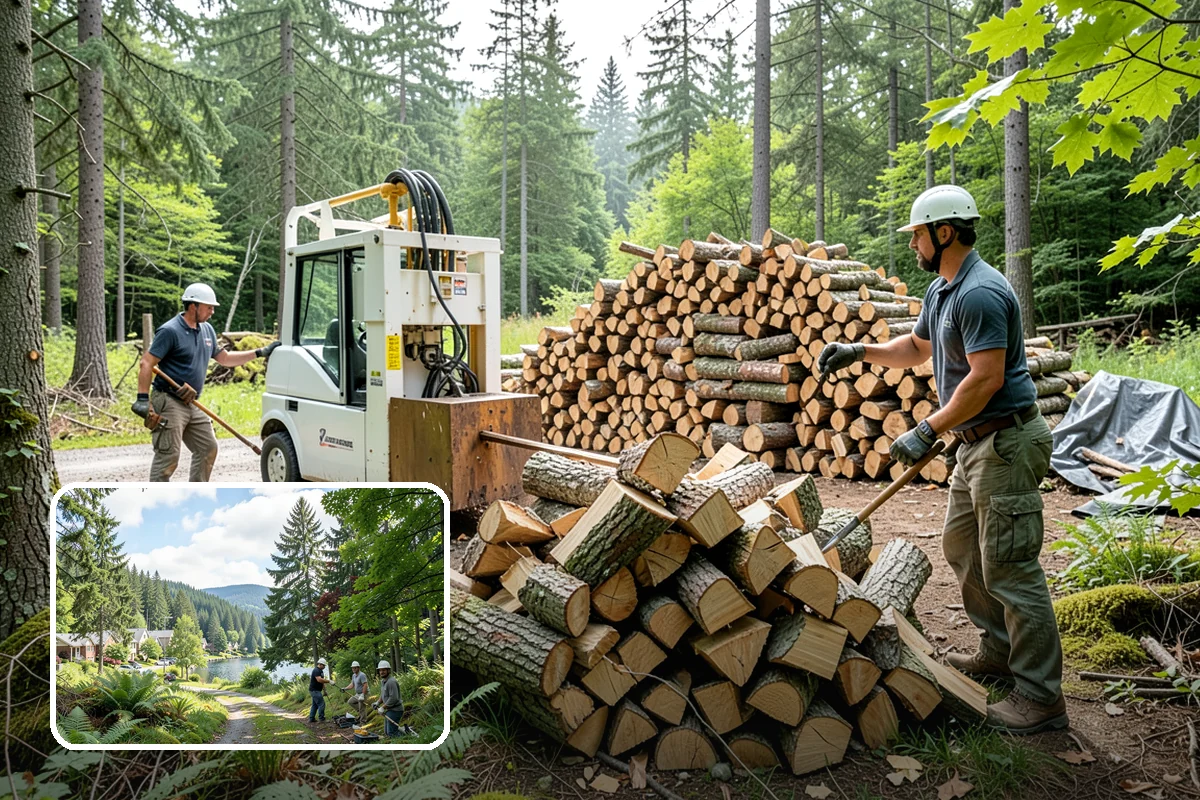 Premium Cooking Wood in Lake Forest Park, King County, WA - Clean, even burn for versatile outdoor cooking