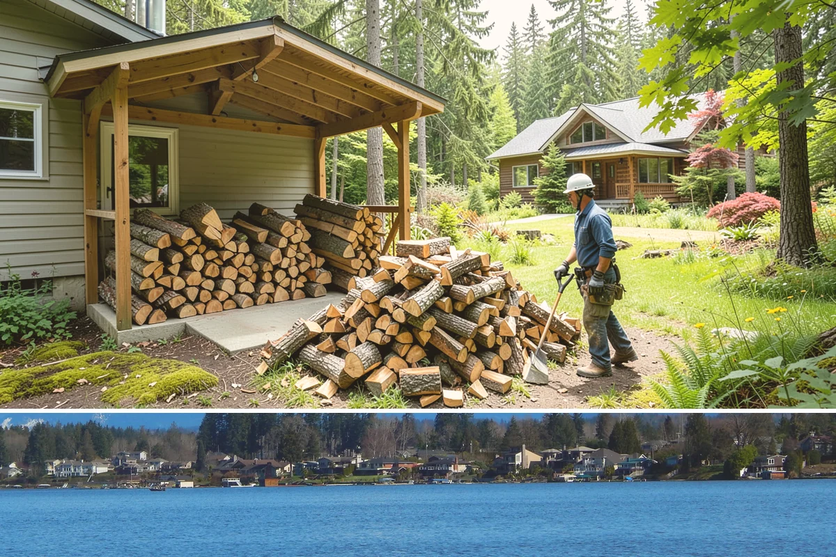Premium Cooking Wood in Lake Stevens, Snohomish County, WA - Best stocked in late spring ahead of the busy summer grilling season.