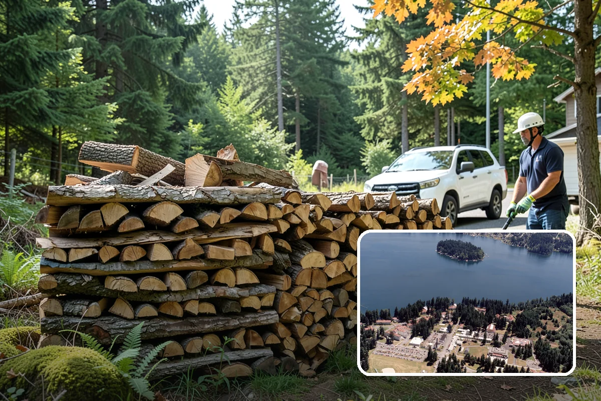 Premium Cooking Wood in Lakewood, Pierce County, WA - Clean, even burn for versatile outdoor cooking