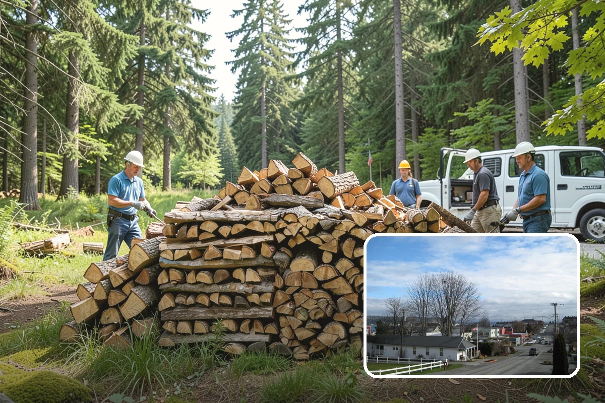 Premium Cooking Wood in Langley, Island County, WA - Clean, even burn for versatile outdoor cooking