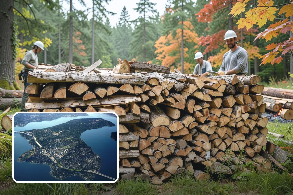 Premium Cooking Wood in Mercer Island, King County, WA - Clean, even burn for versatile outdoor cooking