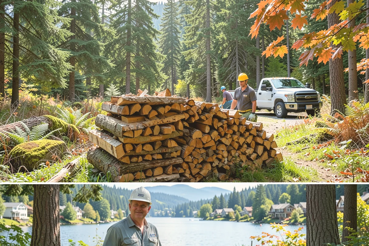 Premium Cooking Wood in Milton, King County, WA - Best stocked in late spring ahead of the busy summer grilling season.