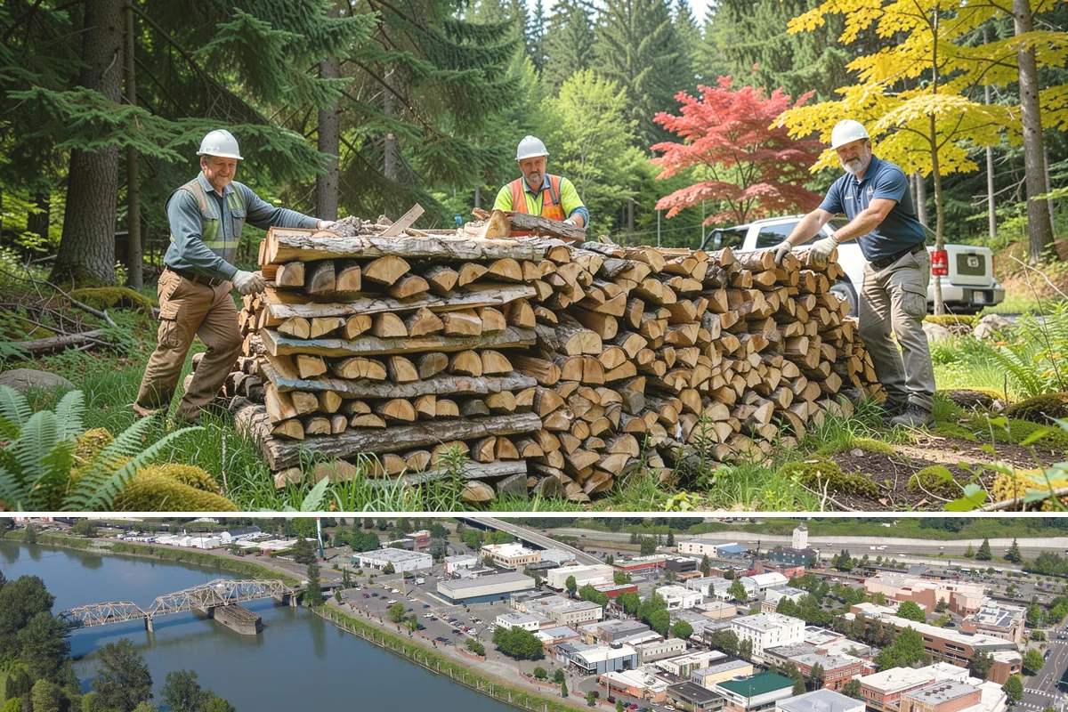 Premium Cooking Wood in Mount Vernon, WA - Best stocked in late spring ahead of the busy summer grilling season.