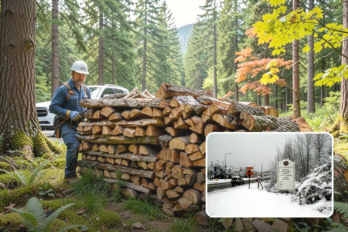 Premium Cooking Wood in Newcastle, King County, WA - Clean, even burn for versatile outdoor cooking