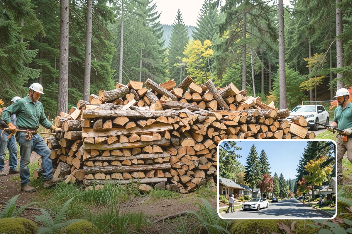 Premium Cooking Wood in Orting, Pierce County, WA - Clean, even burn for versatile outdoor cooking