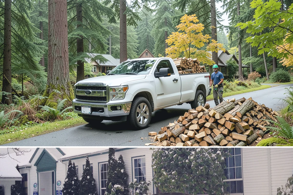 Premium Cooking Wood in Pacific, King County, WA - Best stocked in late spring ahead of the busy summer grilling season.