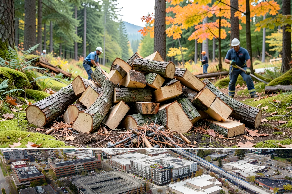 Premium Cooking Wood in Redmond, King County, WA - Best stocked in late spring ahead of the busy summer grilling season.