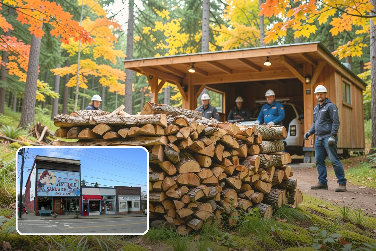 Premium Cooking Wood in Ruston, Pierce County, WA - Clean, even burn for versatile outdoor cooking