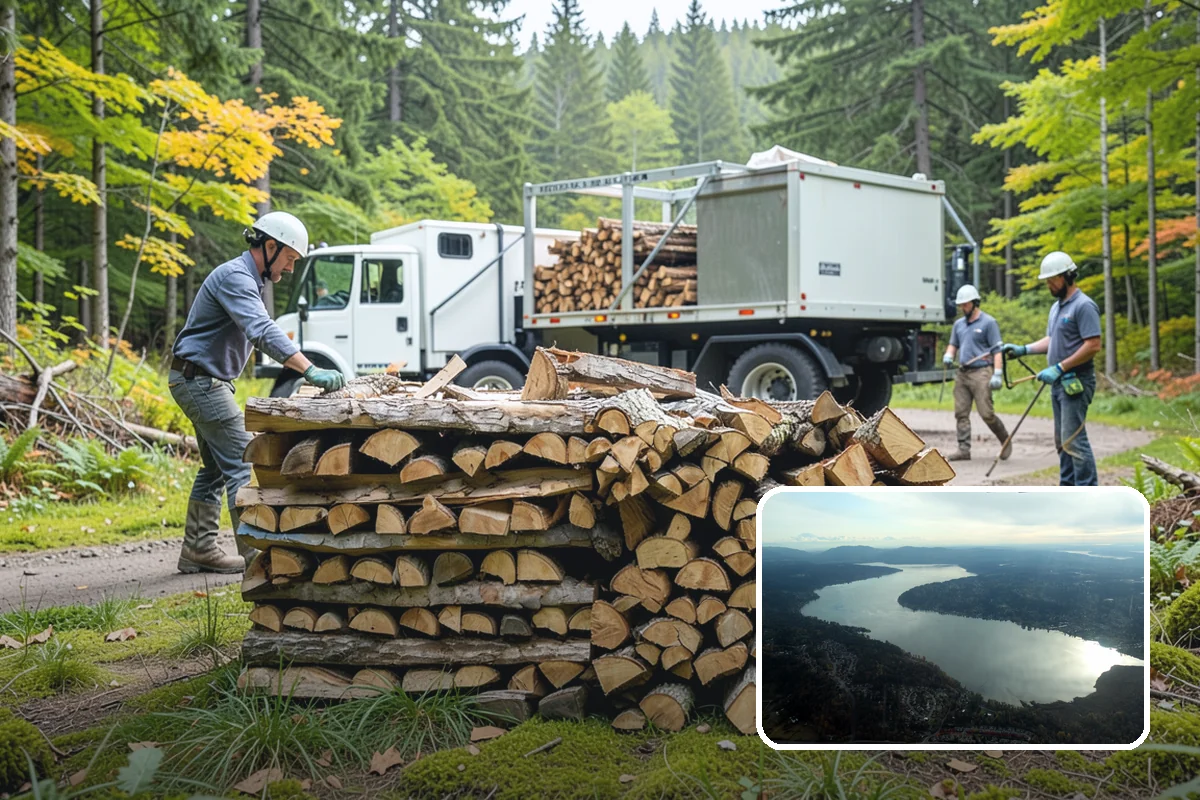 Premium Cooking Wood in Sammamish, King County, WA - Clean, even burn for versatile outdoor cooking