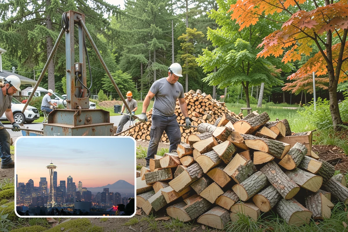 Premium Cooking Wood in Seattle, King County, WA - Clean, even burn for versatile outdoor cooking